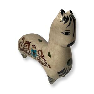 Vintage Hand Painted Ceramic Mexican Figure Tonala 70’s